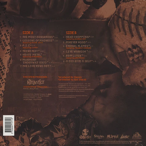 Blaq Poet - The Most Dangerous Orange Vinyl Edition