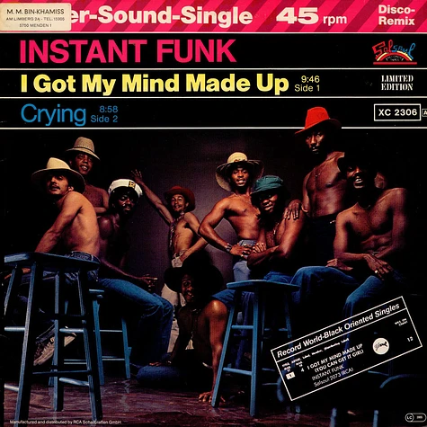Instant Funk - I Got My Mind Made Up