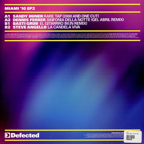 Riva Starr - Defected In The House - Miami '10 EP2