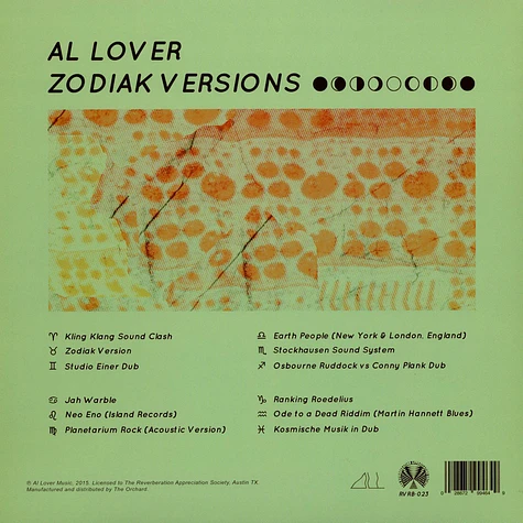 Al Lover - Zodiak Versions