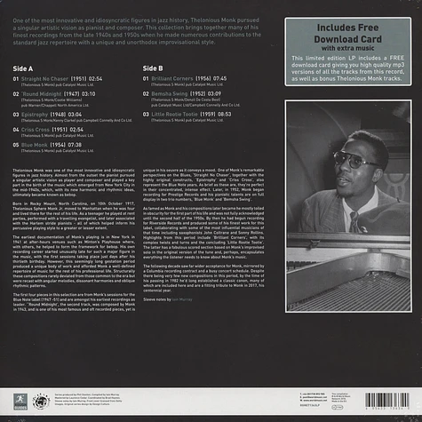 Thelonious Monk - The Rough Guide To Thelonious Monk