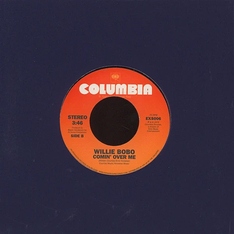 Willie Bobo - Always There / Comin' Over Me