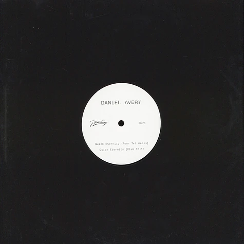 Daniel Avery - Quick Eternity Four Tet Remix