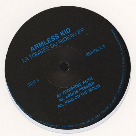 Armless Kid - La Tombee Du Rideau EP