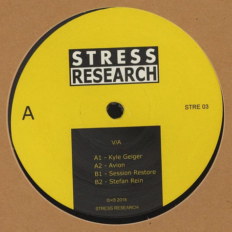 Kyle Geiger, Avion, Session Restore & Stefan Rein - STRE 003