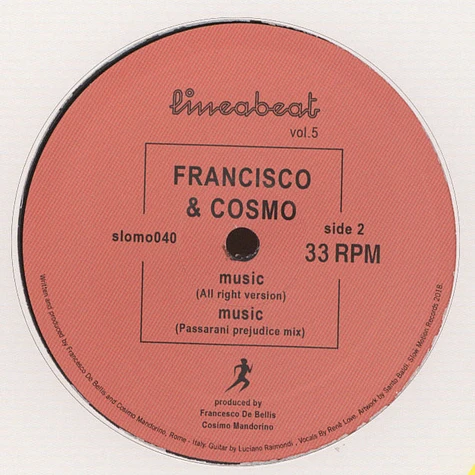 Francisco & Cosmo - Linea Beat Volume 5