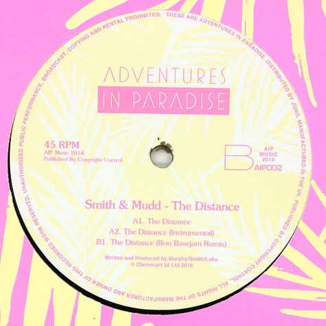 Smith & Mudd - The Distance Ron Basejam Remix
