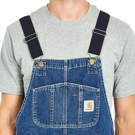 Carhartt WIP - Bib Overall "Norco" Blue Denim, 11.25 oz