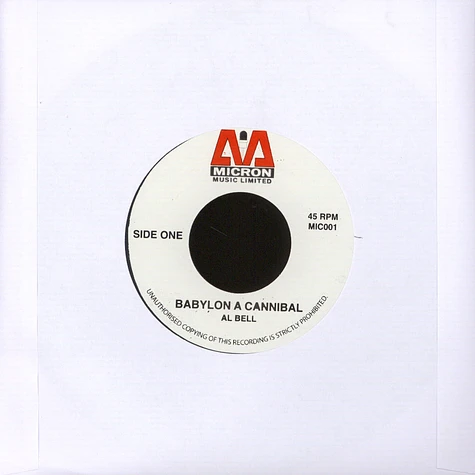 Al Bell - Babylon A Cannibal