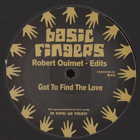 Robert Ouimet - Disco Edits