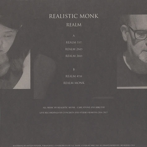 Realistic Monk (Carl Stone & Miki Yui) - Realm