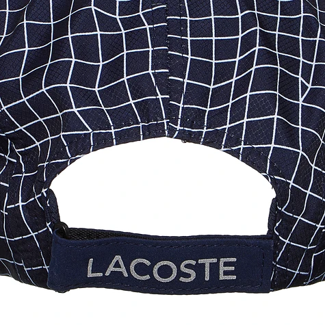 Lacoste - Diamond Weave Printed Taffeta Cap