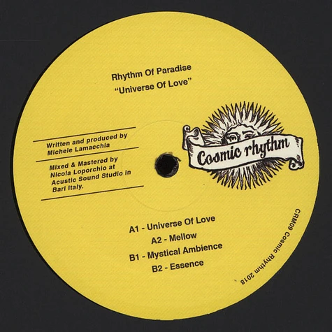 Rhythm Of Paradise - Universe Of Love