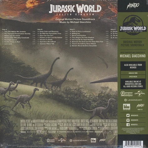 Michael Giacchino - OST Jurassic World: Fallen Kingdom