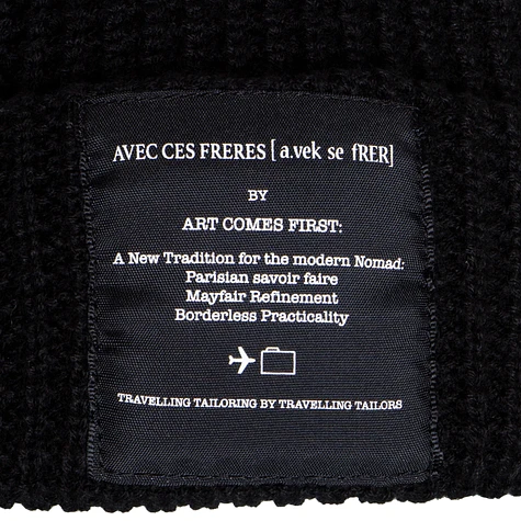 Fred Perry x Art Comes First - Fishermans Rib Beanie