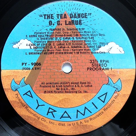 D.C. LaRue - The Tea Dance