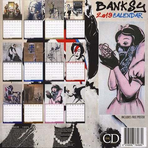 Banksy - 2019 Calendar