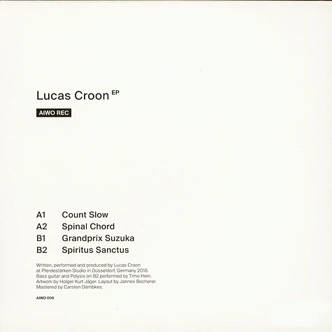 Lucas Croon - Lucas Croon EP