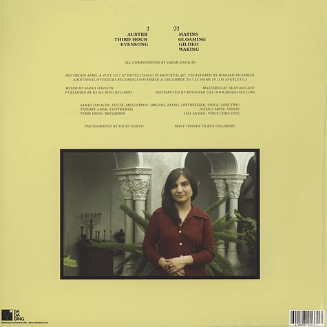 Sarah Davachi - Gave In Rest