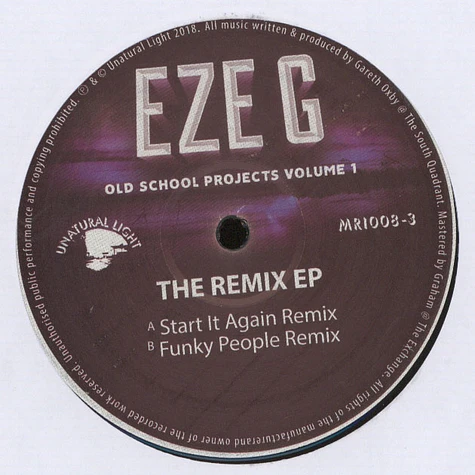 Eze G - The Remix EP