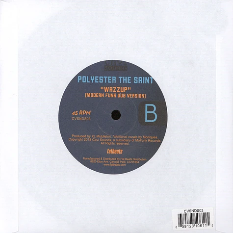 Polyester The Saint - Wazzup Feat. Jay Worthy / Modern Funk Dub Version
