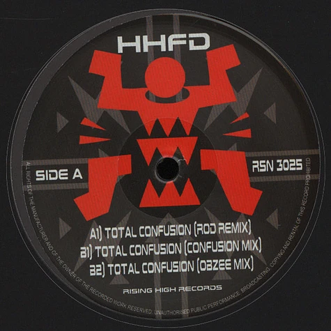 HHFD - Total Confusion 2018 Remixes