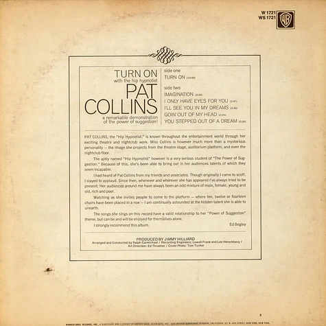 Pat Collins - Turn On! The Power Of The Mind