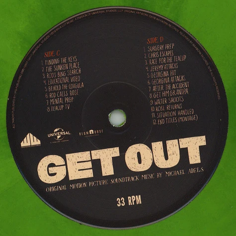 Michael Abels - OST Get Out Colored Vinyl Edition