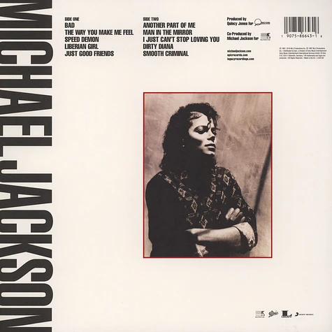 Michael Jackson - Bad Picture Disc Edition