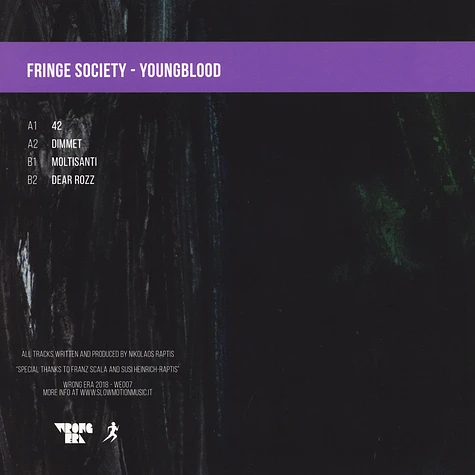 Fringe Society - Youngblood EP