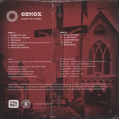 Obnox - Templo Del Sonido