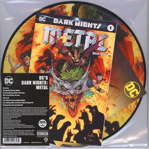 V.A. - OST DC's Dark Knights: Metal Soundtrack Picture Disc Edition