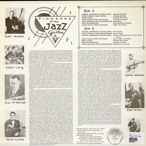 V.A. - Pioneers Of The Jazz Guitar