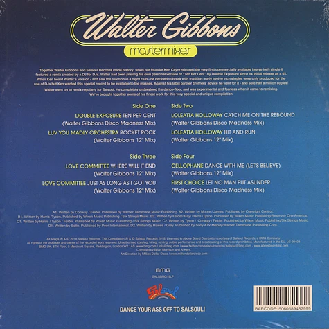 V.A. - Walter Gibbons: Mastermixes