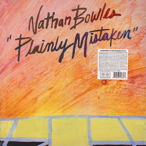 Nathan Bowles - Plainly Mistaken