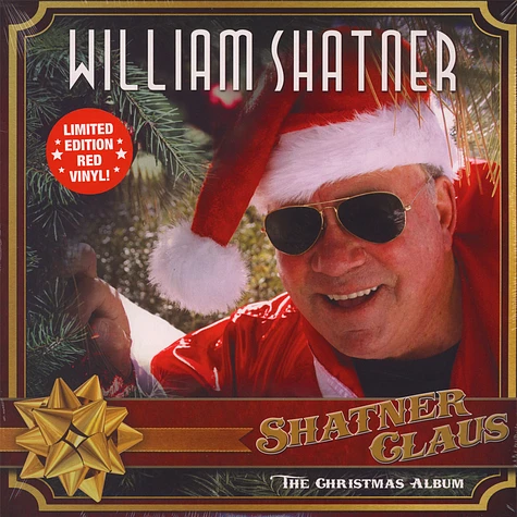 William Shatner - Shatner Claus - The Christmas Album Red Vinyl Edition