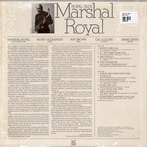 Marshall Royal - Royal Blue