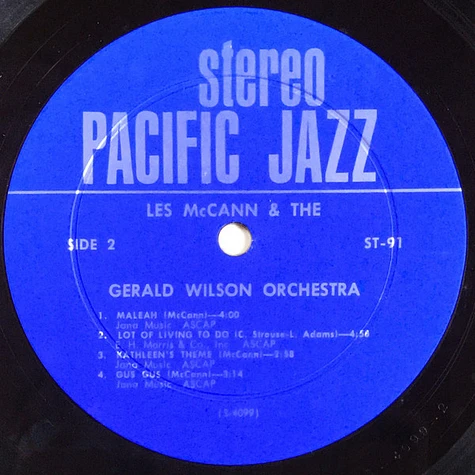 Les McCann & Gerald Wilson Orchestra - McCann / Wilson
