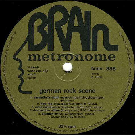 V.A. - German Rock Scene
