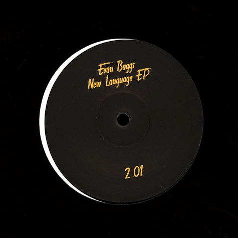 Evan Baggs - New Language EP