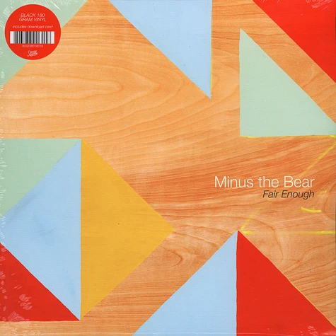 Minus The Bear - Fair Enough Black Vinyl Edition
