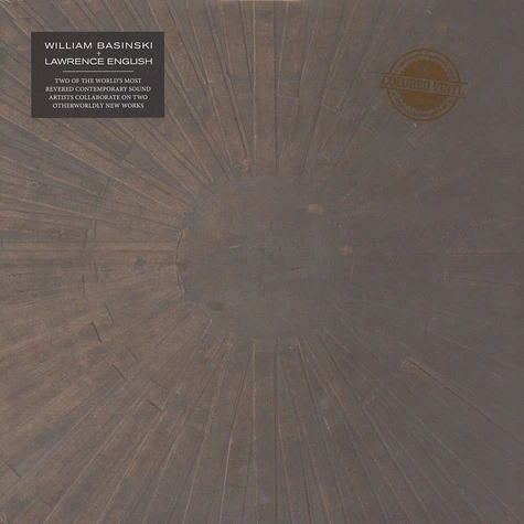 William Basinski & Lawrence English - Selva Oscura Colored Vinyl Edition