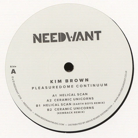 Kim Brown - Pleasuredome Continuum Earthboys & Kemback Remixes