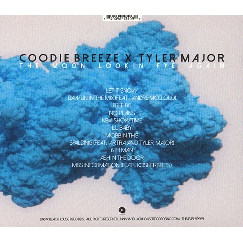 Coodie Breeze & Tyler Major - The Moon Lookin Fye Again Limited Handnumbered Edition