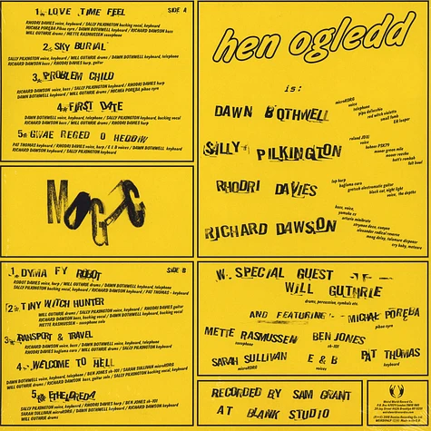 Hen Ogledd - Mogic Black Vinyl Edition