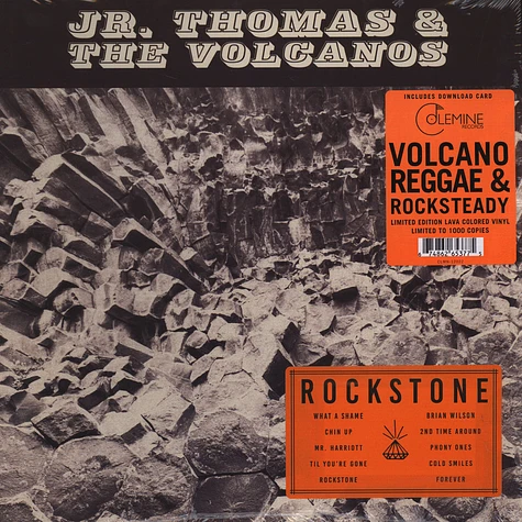 Jr. Thomas & The Volcanos - Rockstone Orange Vinyl Edition