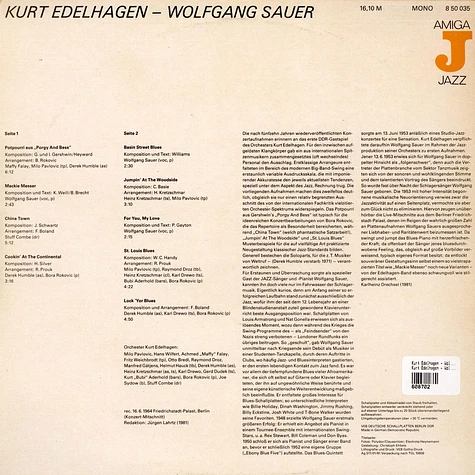 Kurt Edelhagen - Wolfgang Sauer - Kurt Edelhagen - Wolfgang Sauer