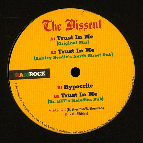 The Dissent - Trust In Me