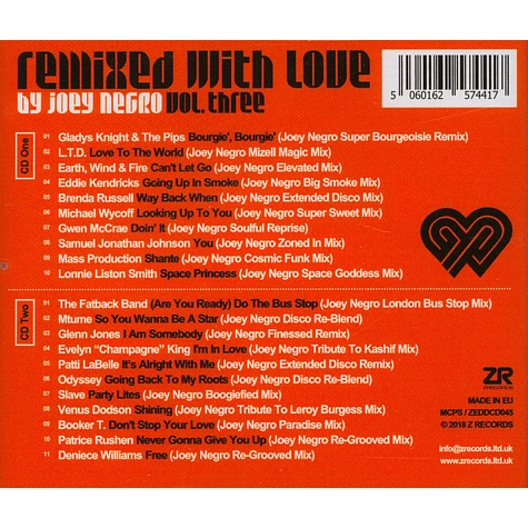 Joey Negro - Remixed With Love Volume 3