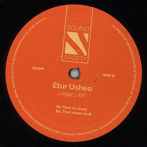 Etur Usheo - Legacy EP